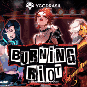 Burning Riot Slot Game Card